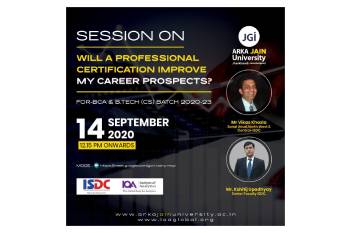 Session on Will a professional certification improve my career prospects350x233