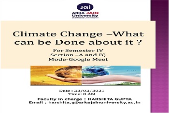 Group Discussion on Climate Change