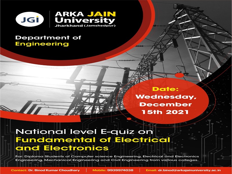 Fundamental Of Electrical And Electronics ARKA JAIN UNIVERSITY