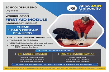 POSTER-FIRST AID MODULE - 350x233