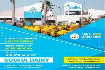 Indusrial Visit to Sudha Dairy-350x233