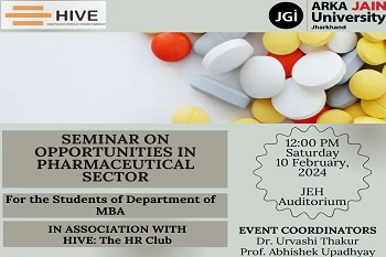 504. Seminar on Opportunities in Pharmaceutical Sector-350x233