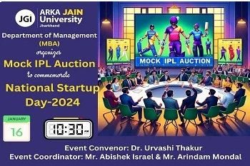 MOCK IPL AUCTION TO COMMEMORATE NATIONAL STARTUP DAY 2024-350x233