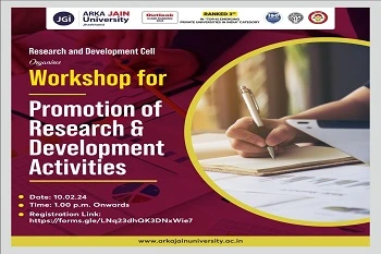Workshop for Promotion of Research & Development Activities - 350x233