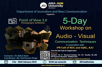 Workshop on Audio Visual - 350