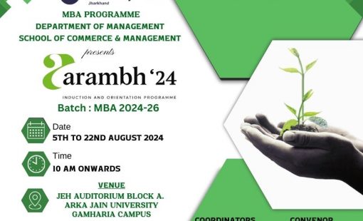 MBA AARAMBH POSTER 2024-2026