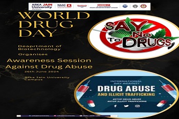 Awareness against drug abuse - 350