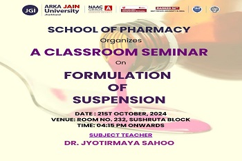 Seminar Formulation of Suspension - 350