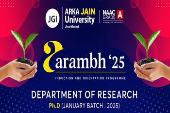 Aarambh 2025 (Ph.D) (Poster) - 350