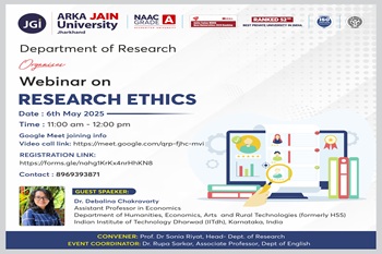 Research Ethics and Academic Awareness (Poster) - 350 Research Ethics and Academic Awareness (Poster) - 350