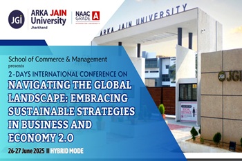 1064. Notice - 2 Day International Conference on “Navigating the Global Landscape - 2k25 - Copy