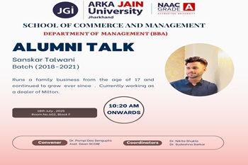 Alumni Talk