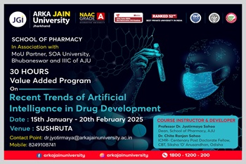 POSTER Recent Trends of Artificial Intelligence in Drug Development - 350