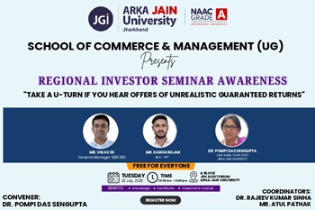 Regional Investor Seminar Awareness - 350