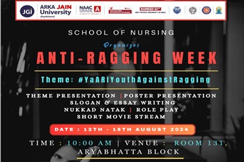 POSTER-ANTIRAGGING WEEK 350