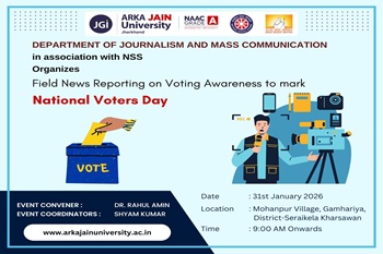 Field News Reporting on Voting Awareness to mark National Voter's Day - 350