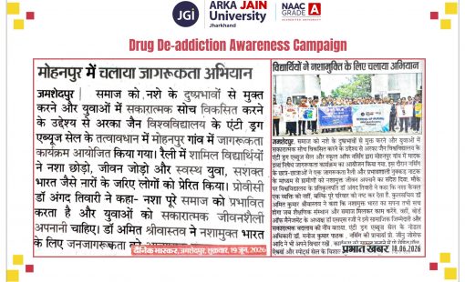 Drug De-addiction Awareness Campaign