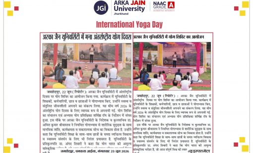 International Yoga Day 23.06.2026