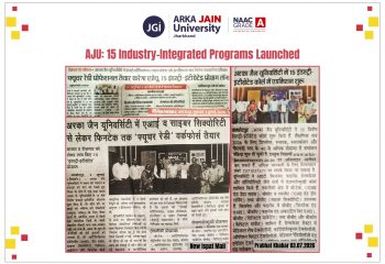 AJU 15 Industry-Integrated Programs Launched