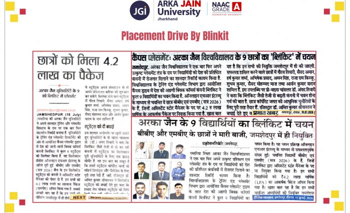 Placement Drive Blinkit