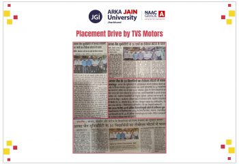 Placement Drive by TVS Motors